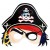 Piraten Party-Maske