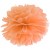 Pompom, Apricot, 35 cm