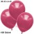 Metallic Luftballons, Latex, 30-33 cm Ø, Pink, 100 Stück