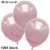 Metallic Luftballons, Latex, 30-33 cm Ø, Rosa, 1.000 Stück