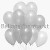 Welcome Baby , Rund-Luftballon ohne Helium zu Babyparty, Geburt und Taufe