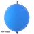 Riesen-Girlanden-Luftballon, 60-70 cm, Hellblau, 1 Stück