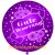 Riesenluftballon Gute Besserung, Violett, 75 cm