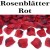 Rosenblätter Rot mit Farbverlauf, 100 Stück
