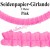 Seidenpapier-Girlande Pink, 3 Meter