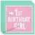 Kindergeburtstag-Servietten, 1st Birthday Girl, zum 1. Geburtstag, Mädchen