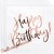 Geburtstagsservietten Happy Birthday Rosegold, 20 Stück