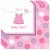 Servietten Babyparty, Shower with Love Girl