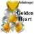 Luftballon-Bouquet, Golden Heart