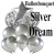 Luftballon-Bouquet, Silver Dream