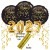 Silvesterdeko-Set mit Luftballons Happy New Year 2027, 8-teilig