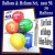 Zum 50. Geburtstag, 30 Luftballons mit Helium / inkl. Rückporto