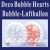 Deco Hearts, Bubble Luftballon (mit Helium)