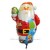 Großer Weihnachtsmann-Luftballon mit Helium