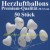 Herzluftballons Weiß 50 Stück / Heliumqualität / Premium
