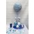 Partydeko-Set zum 17. Geburtstag in Silber-Blau, Happy Birthday