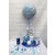 Partydeko-Set zum 18. Geburtstag Blau-Silber Happy Birthday