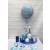 Partydeko-Set zum 31. Geburtstag in Blau und Silber, Happy Birthday