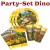 Dinosaurier Party-Set zum Kindergeburtstag, 32 Teile