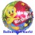 Luftballon Tweety Happy Birthday, Folienballon zum Kindergeburtstag mit Helium