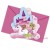 Unicorn, Einladungskarten zum Einhorn Kindergeburtstag, 6 Stück