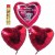 Bouquet 10, Helium-Luftballons, Happy Valentine's Day, Bärchen