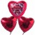 Bouquet 8, Helium-Luftballons, Happy Valentine's Day