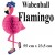 Wabenball Flamingo