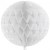 Wabenball, Weiß, 30 cm