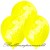 Willkommen, Motiv-Luftballons, Gelb, 3 Stück