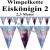 Wimpelkette Eiskönigin 2, Frozen 2  zum Kindergeburtstag, 2,3 m