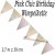 Wimpelkette Pink Chic Birthday, Dekoration zum Geburtstag