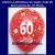 Zahlen-Luftballons-Kristall, 60