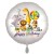 Zootiere Luftballon zum 12. Geburtstag mit Helium-Ballongas