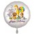 Zootiere Luftballon zum 3. Geburtstag mit Helium-Ballongas
