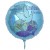 Zur Kommunion Gratulation - alles Gute, Luftballon aus Folie, türkis, mit Helium