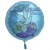 Zur Konfirmation Gratulation - Alles Gute! Luftballon aus Folie, türkis, mit Helium