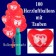 100 Herzluftballons mit Tauben, inklusive Heliumflasche
