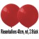 Luftballons 40 cm, Rot, 2 Stück