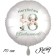Großer Luftballon zum 18. Geburtstag, Herzlichen Glückwunsch - Boho
