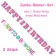 Jumbo-Banner-Set Sweet Birtday Girl