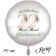 Großer Luftballon zum 22. Geburtstag, Herzlichen Glückwunsch - Boho