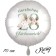 Großer Luftballon zum 28. Geburtstag, Herzlichen Glückwunsch - Boho