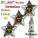 30 "Sale! %" Sternballons aus Folie in Silber mit 3 Liter Ballongas