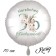 Großer Luftballon zum 36. Geburtstag, Herzlichen Glückwunsch - Boho