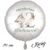 Großer Luftballon zum 42. Geburtstag, Herzlichen Glückwunsch - Boho