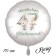 Großer Luftballon zum 47. Geburtstag, Herzlichen Glückwunsch - Boho