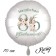 Großer Luftballon zum 86. Geburtstag, Herzlichen Glückwunsch - Boho