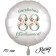 Großer Luftballon zum 88. Geburtstag, Herzlichen Glückwunsch - Boho