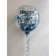 Bubbles Ballon mit Konfetti und Beschriftung